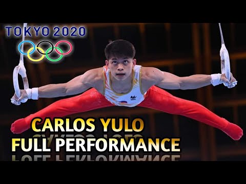 PLEINE PERFORMANCE CARLOS YULO TOKYO OLYMPICS 2020