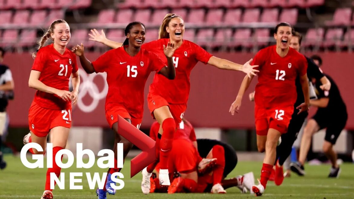 Jeux olympiques de Tokyo : le Canada bat les États-Unis 1-0 en soccer féminin et affrontera la Suède dans le match pour la médaille d’or