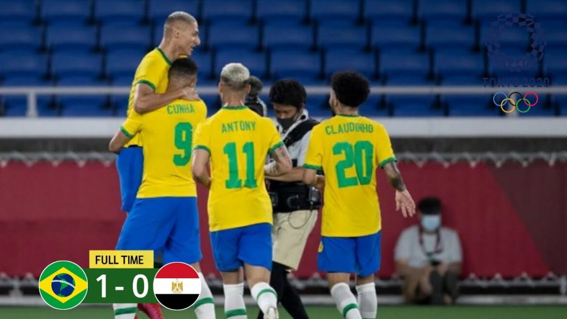 BRASIL VS MESIR – HASIL SEPAK BOLA OLIMPIADE TOKYO 2021 – LIVE BRAZIL VS EGYPT