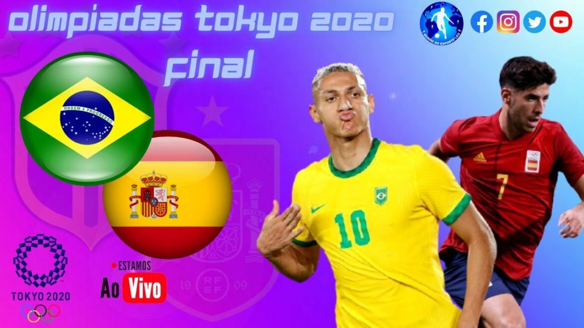 BRÉSIL X ESPAGNE | EN DIRECT | 07/08/2021 | FINALE OLYMPIQUE DE TOKYO 2020 | NARRATION