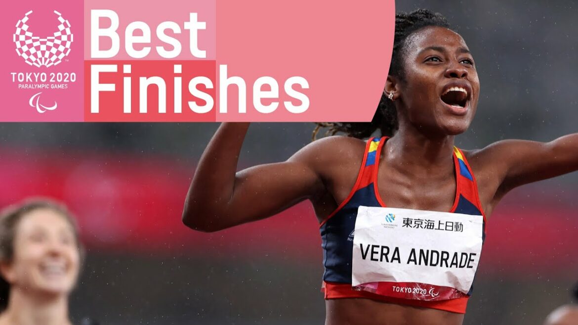 Les meilleures finitions de Tokyo 2020 ❤️💙💚 | Jeux paralympiques de Tokyo 2020