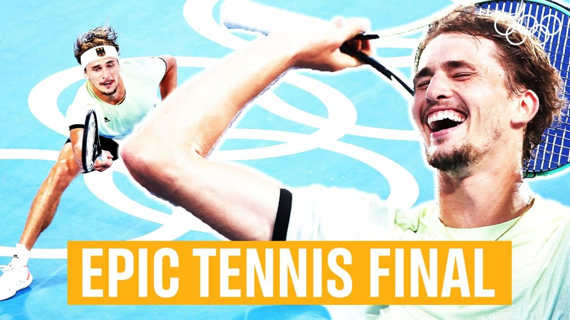 Zverev remporte la médaille d’or historique ! 🇩🇪🥇 Finale complète du tennis masculin en simple 🎾 | Rediffusions de Tokyo 2020
