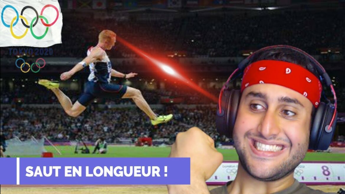 J.O TOKYO 2020 #7 : SAUT EN LONGUEUR! #Jeuxolympiques#Tokyo
