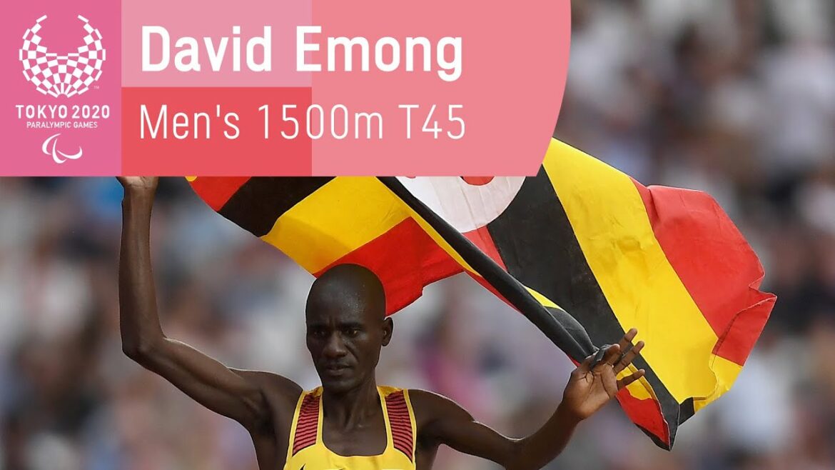 David Emong remporte la première médaille de l’Ouganda à Tokyo 2020 | 1 500 m hommes T46 | jeux paralympiques