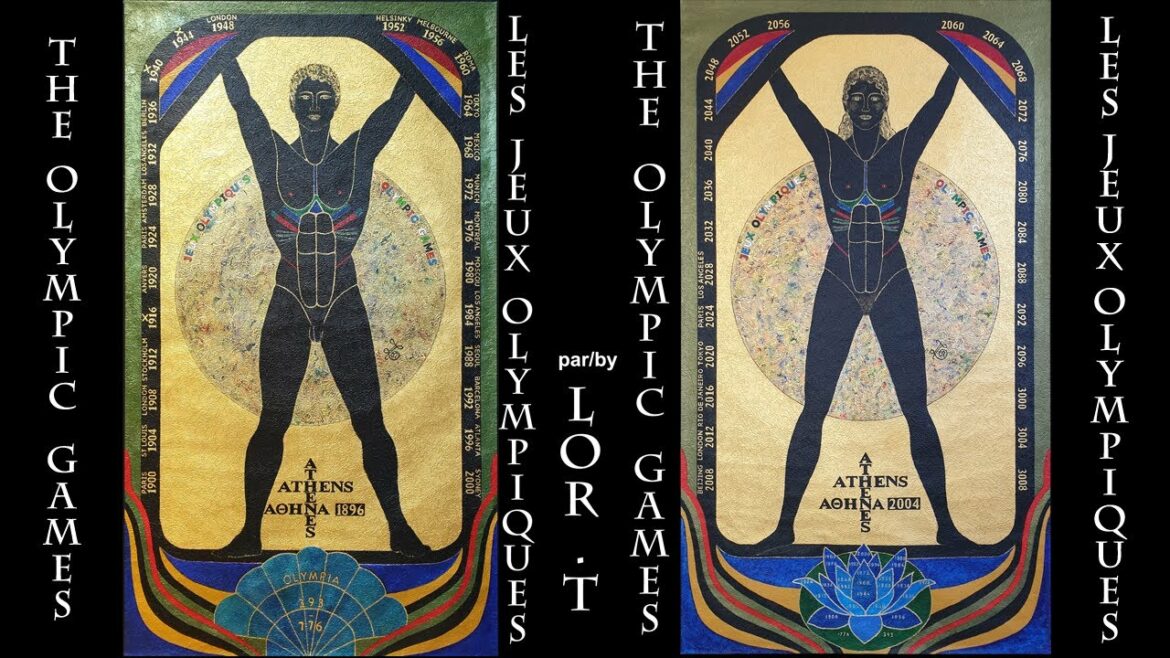 LES JEUX OLYMPIQUES de 1896 à 2020 par LOR.T