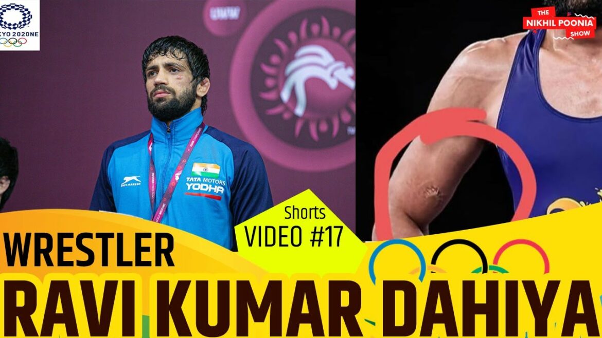 Ravi Kumar Dahiya Indian Wrestler Tokyo Olympics 2020-21 Finals A remporté la médaille d'argent #shorts