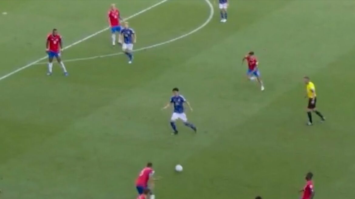 Daichi Kamata perd le ballon comme un mensonge