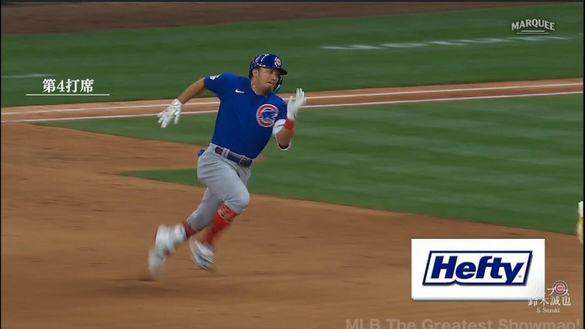 [Seiya Suzuki]Coup de circuit n°5 lors du premier match retour !  Avec un sprint de 15 secondes 4, même un journaliste américain a commenté : « Vous plaisantez… » !  !