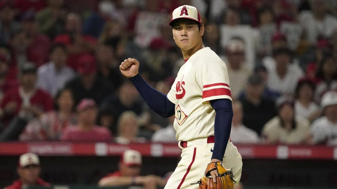 Quel Sho !  Shohei Ohtani flirte avec le non-frappeur, retire 10 manches en 8 blanchissages!