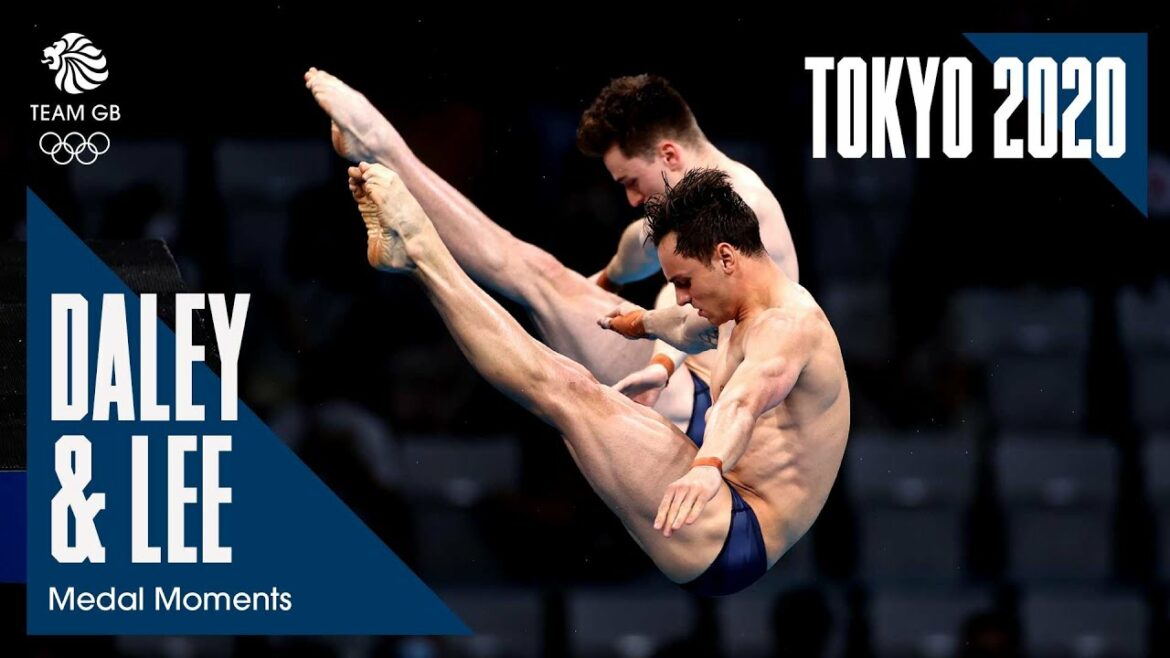 CHAMPIONS OLYMPIQUES !  PLONGÉE EN OR de Tom Daley et Matty Lee |  Jeux olympiques de Tokyo 2020 |  Moments de médaille