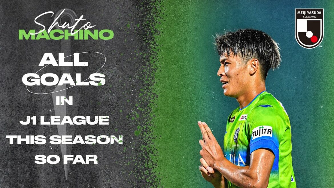 Les 9 buts de J1 League à ce jour de l'attaquant montant - Shuto Machino