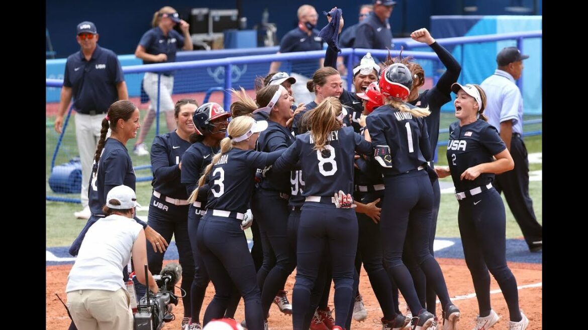 Faits saillants de l'équipe américaine de softball contre l'équipe mexicaine |  Jeux Olympiques de Tokyo 2020