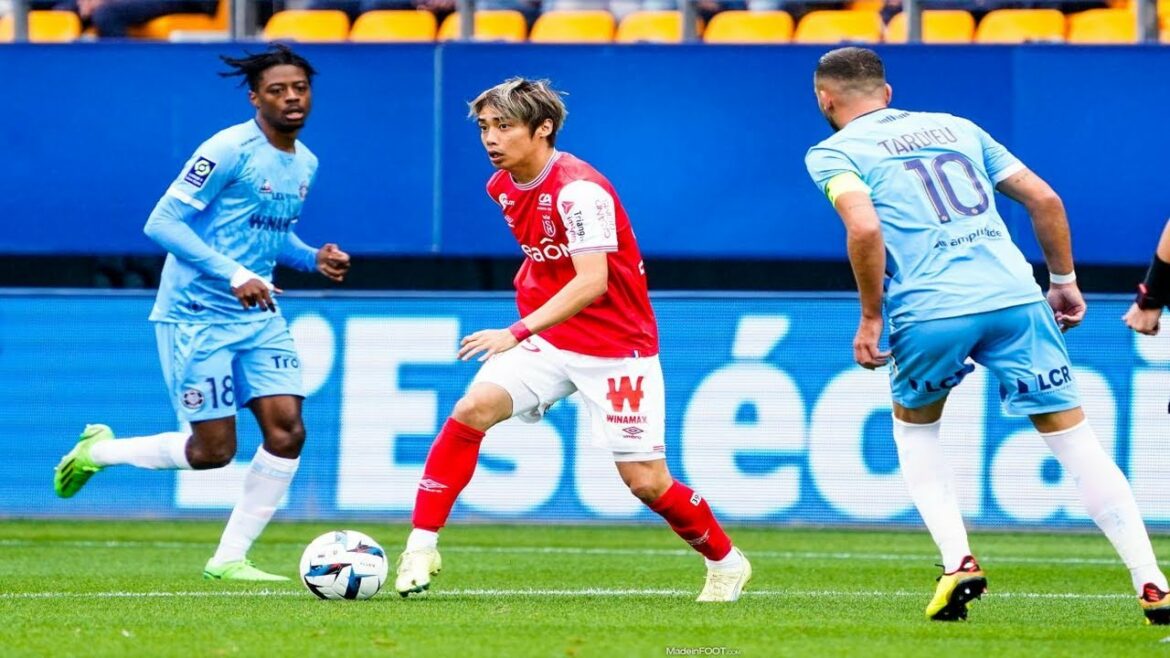 Junya Ito Junya Ito est tout simplement PHENOMENAL ! Stade de Reims Techniques, buts et passes décisives