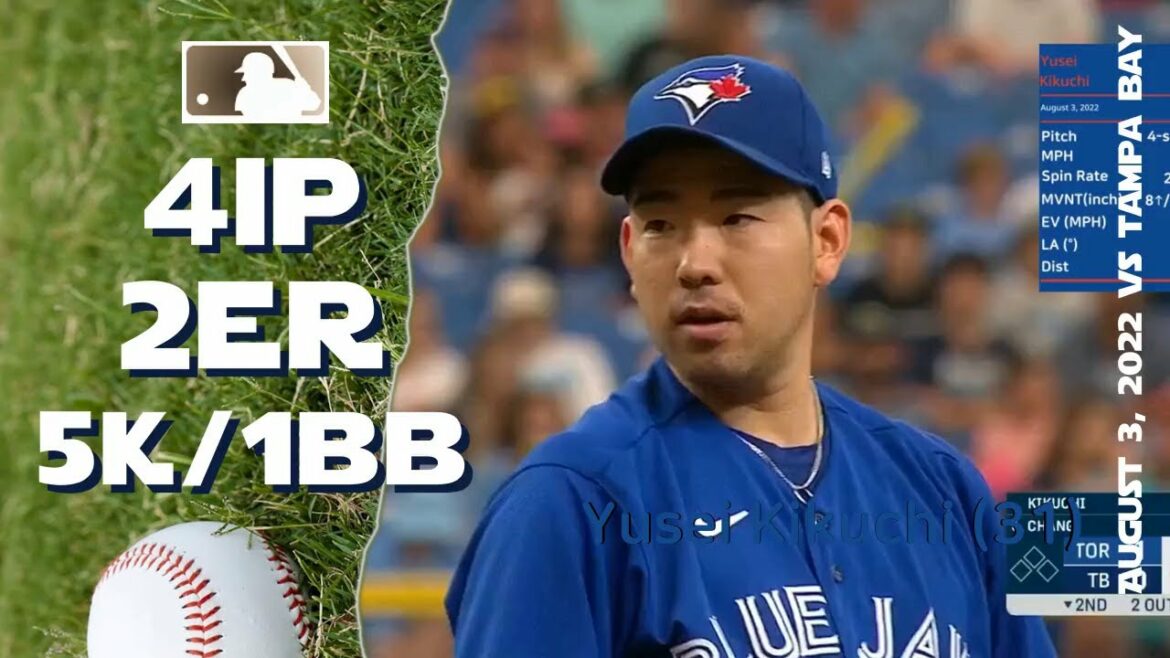 Yusei Kikuchi Yusei Kikuchi | 3 août 2022 | Faits saillants de la MLB