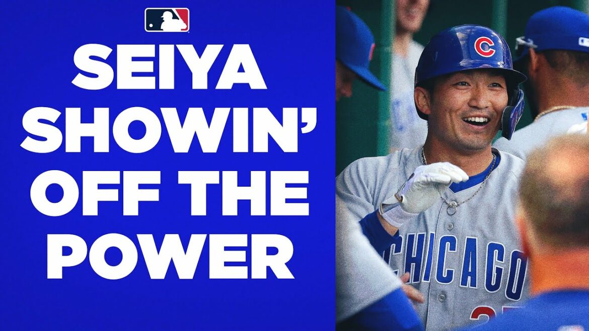 2 circuits !!  Seiya Suzuki organise un SHOW à Pittsburgh !