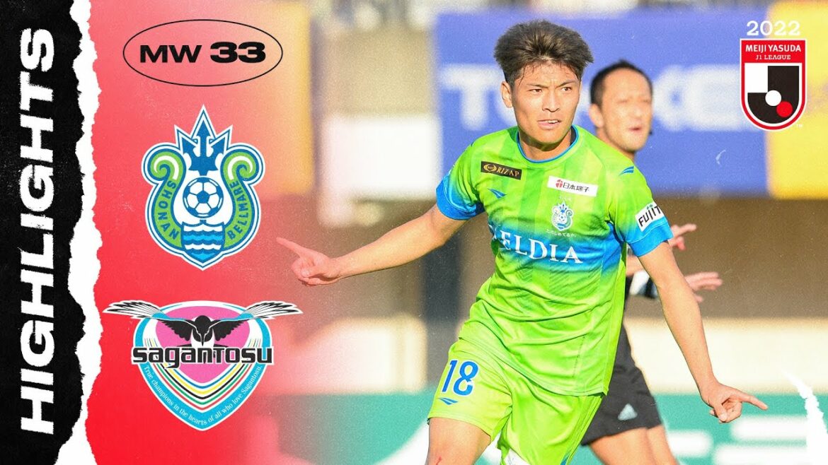Shuto Machino est imparable ! | Shonan Bellmare 3-0 Sagan Tosu | MW 33 | 2022 J1 League