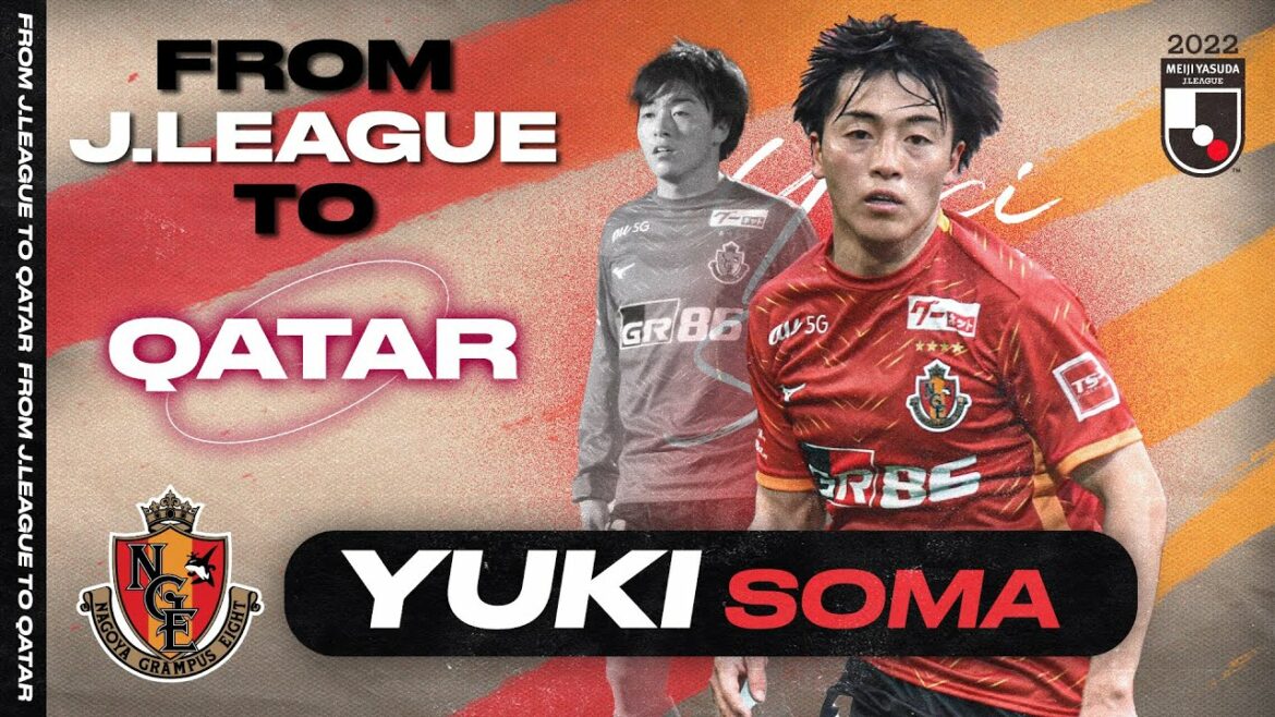 Yuki Soma - Ailier éclair de Nagoya Grampus |  De la J.LEAGUE au Qatar