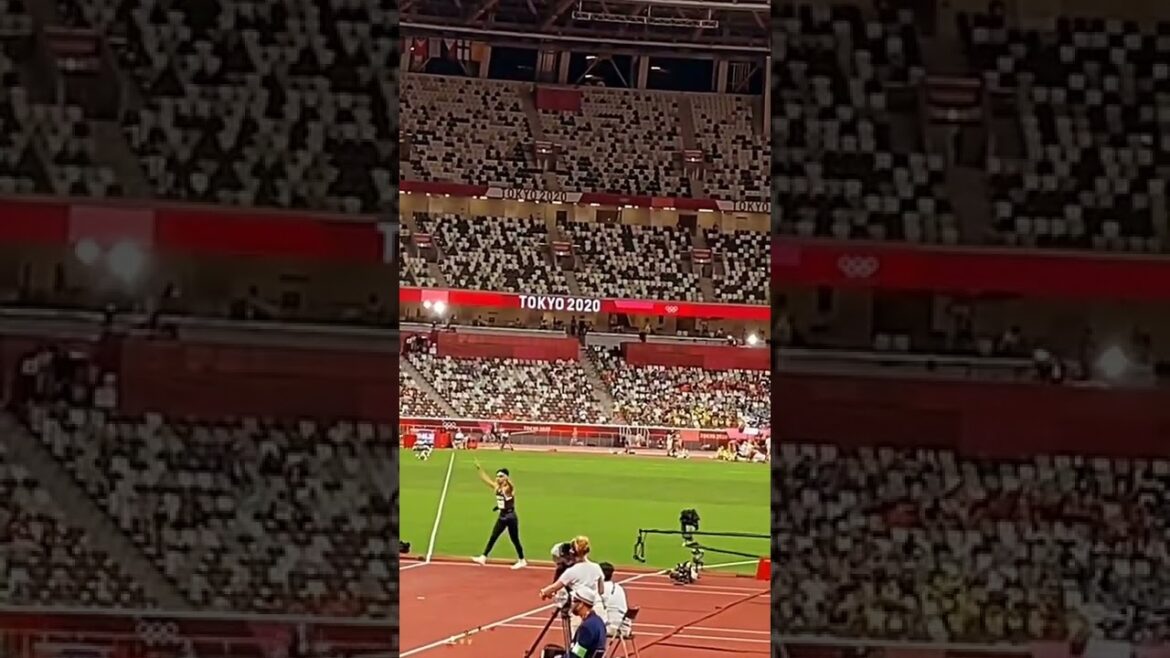 Neeraj Chopra Olympics throw 87.58m | Tokyo Olympics | #shorts