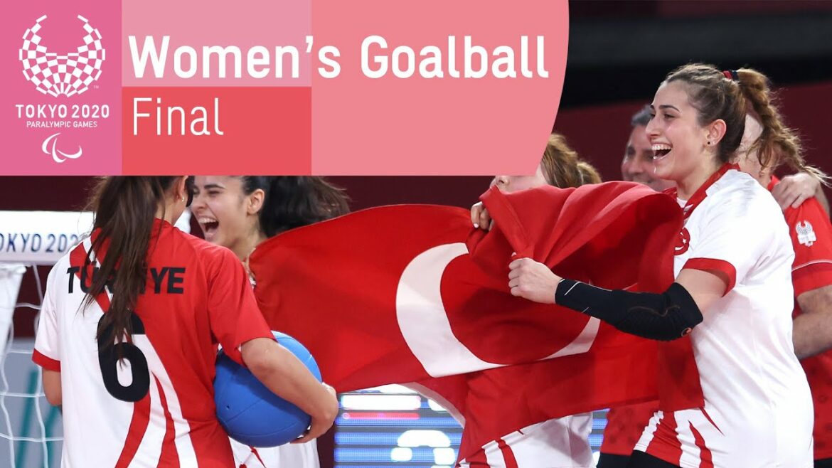 Match pour la médaille d'or de goalball féminin |  Jeux paralympiques de Tokyo 2020