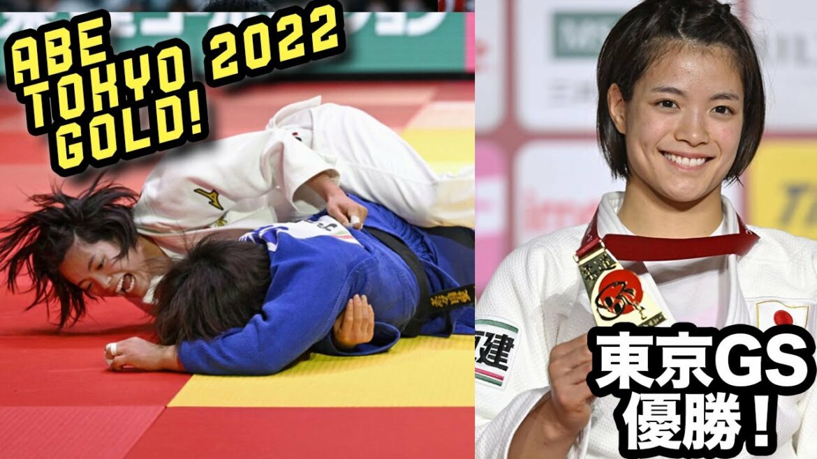 Uta Abe Tokyo GS2022 - ABE Uta remporte l'or au Tokyo Judo Grand Slam 2022