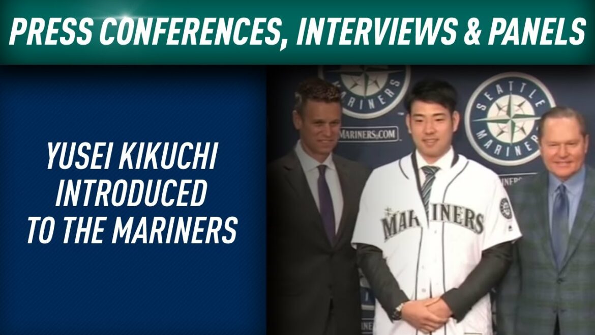 Yusei Kikuchi présenté aux Mariners