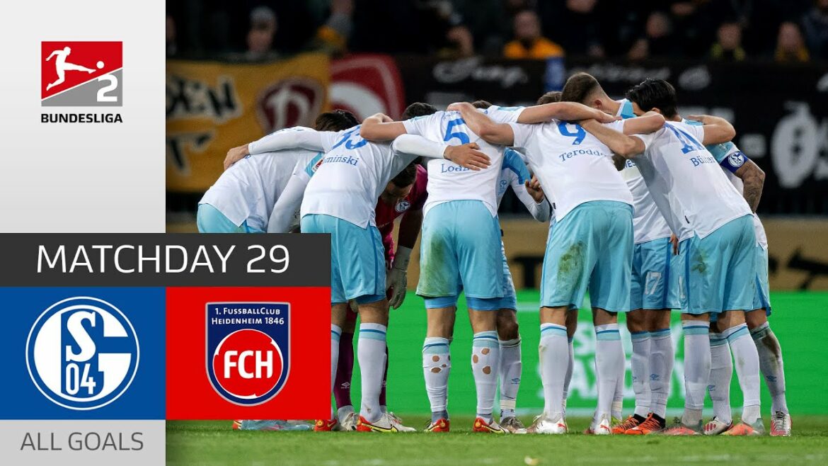 Objectif de rêve d'Itakura !  |  FC Schalke - Heidenheim 3-0 |  Faits saillants |  MD 29 - Bundesliga 2 - 21/22