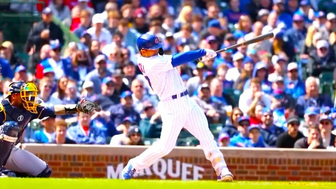 Seiya Suzuki Slow Motion Home Run Baseball Swing Frapper Mécanique Faits saillants