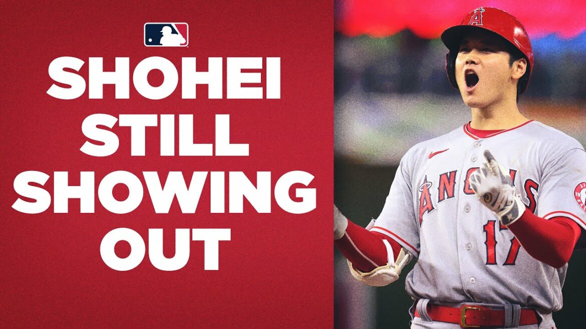 Shohei fait des choses Shohei !!  Shohei Ohtani a continué à dominer en 2ème mi-temps !!