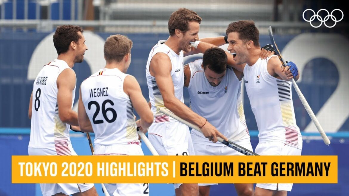 La Belgique a battu l'Allemagne dans la bataille des poids lourds !  🏑 |  Faits saillants de Tokyo 2020