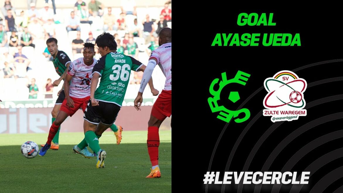CERCLE BRUGES-SV ZULTE WAREGEM |  But Ayase Ueda (1-0)
