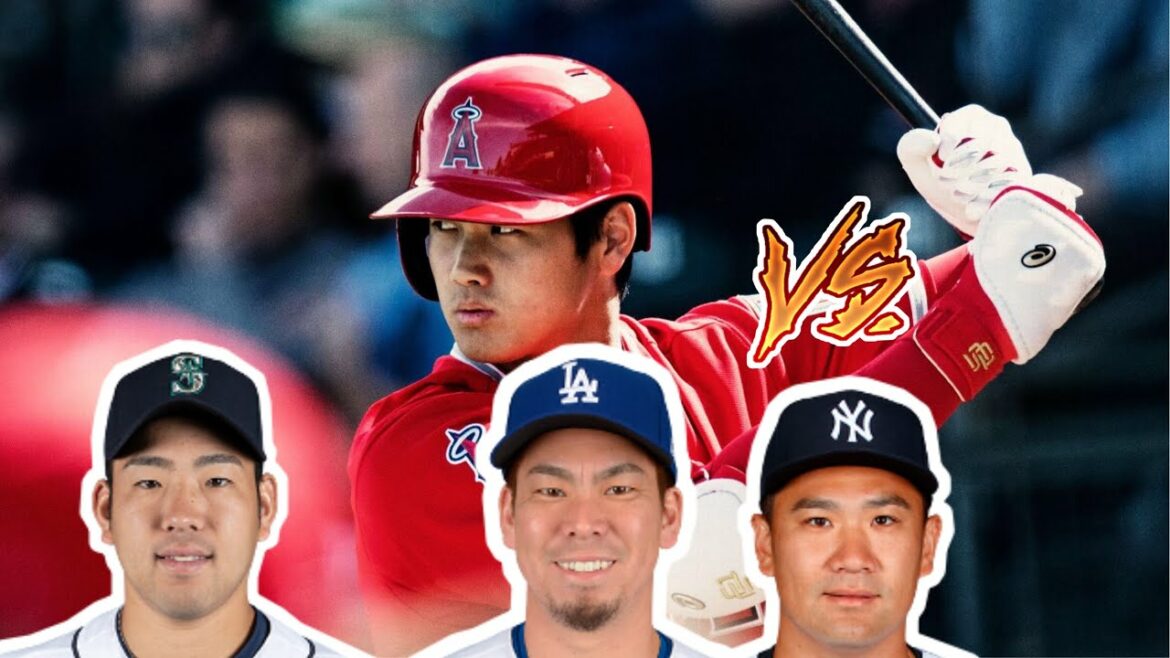 Shohei Ohtani contre Kenta Maeda, Masahiro Tanaka et Yusei Kikuchi