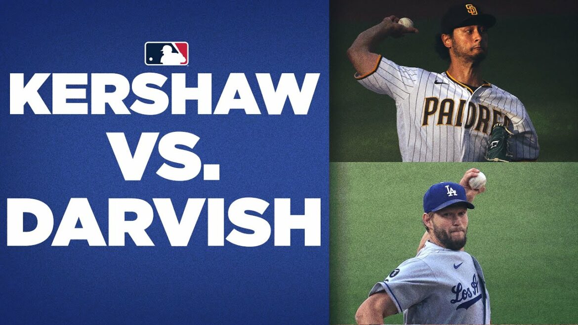 KERSHAW CONTRE.  DARVOIS !  Deux des meilleurs de la MLB ont eu un duel épique dans l'incroyable série Dodgers-Padres !