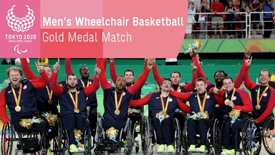 Basketball en fauteuil roulant masculin |  Match pour la médaille d'or |  Jeux paralympiques de Tokyo 2020