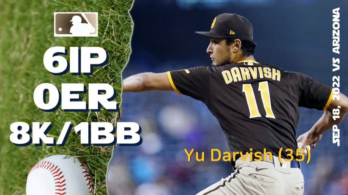 Yu Darvish 15e victoire |  18 sept. 2022 |  Faits saillants de la MLB