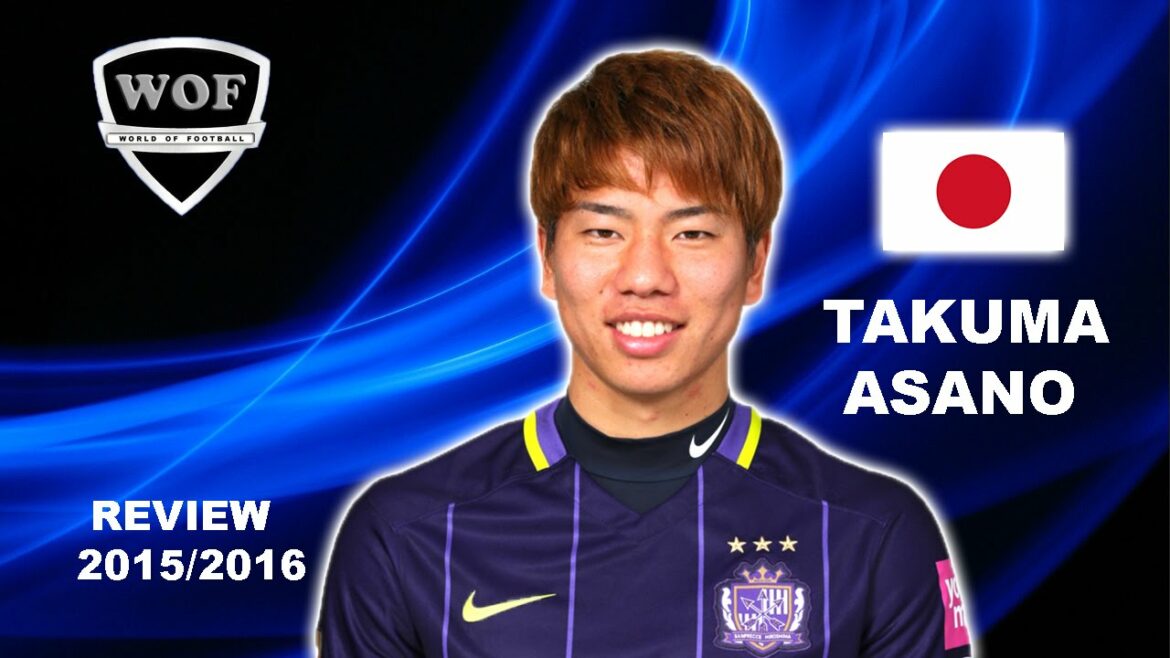 TAKUMA ASANO Takuma Asano | Sanfrecce Hiroshima | Buts, compétences, passes décisives | 2015/ 2016 (HD)