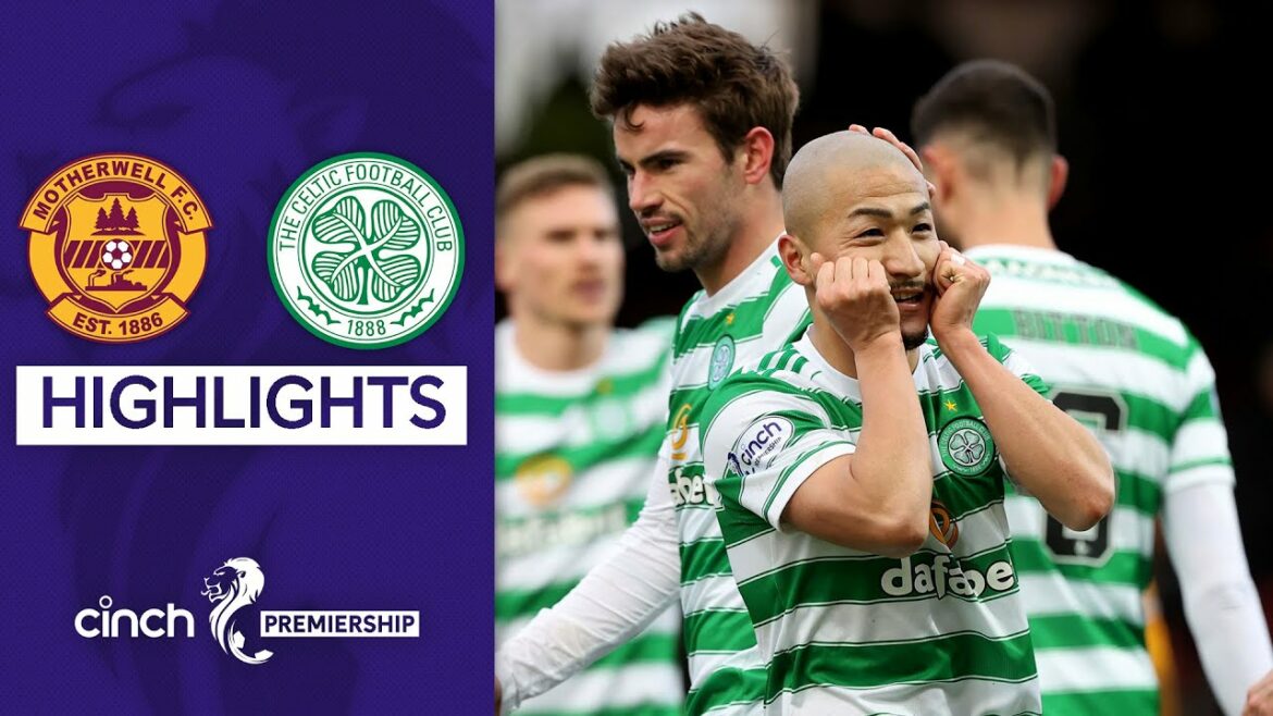 Motherwell 0-4 Celtic |  Daizen Maeda sur la feuille de match alors que Celtic Hit FOUR!  |  cinch Premiership