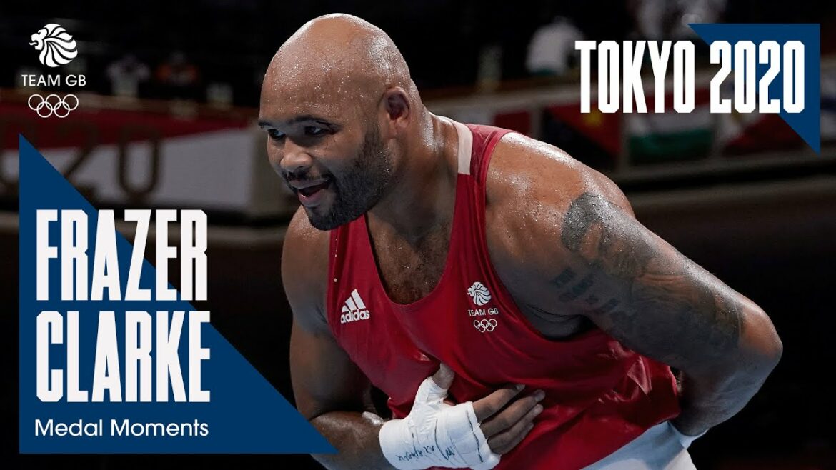 Les DÉBUTS OLYMPIQUES de Frazer Clarke se terminent par BOXING BRONZE |  Jeux olympiques de Tokyo 2020 |  Moments de médaille