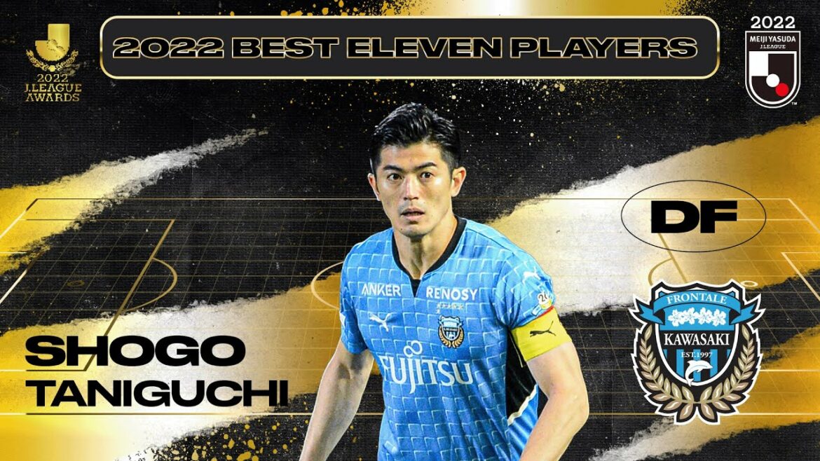 Shogo Taniguchi | Kawasaki Frontale | 2022 MEIJI YASUDA J1 LEAGUE Prix du meilleur onze