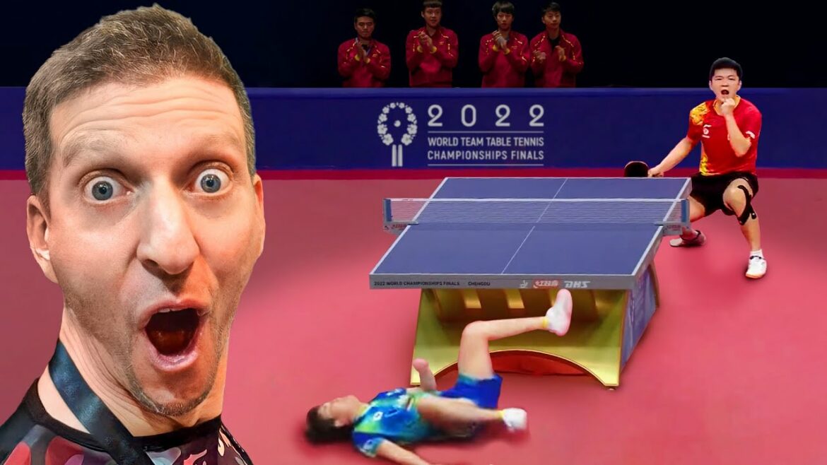 I went to the World Table Tennis Championships in CHINA