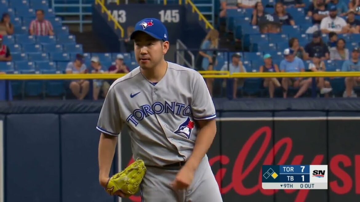 Yusei Kikuchi a lancé pour la première fois depuis longtemps et a marqué deux retraits au bâton ! Terminez le jeu avec un lancer puissant !