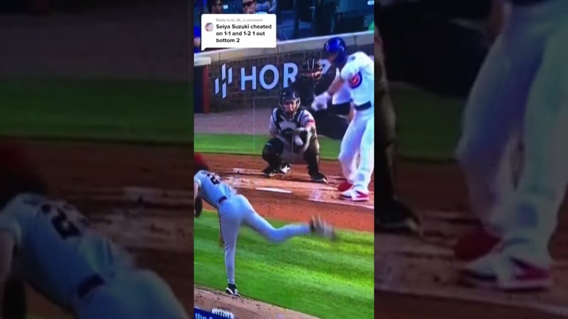 Seiya Suzuki a encore triché.  Les Diamondbacks de l'Arizona contre les Cubs de Chicago