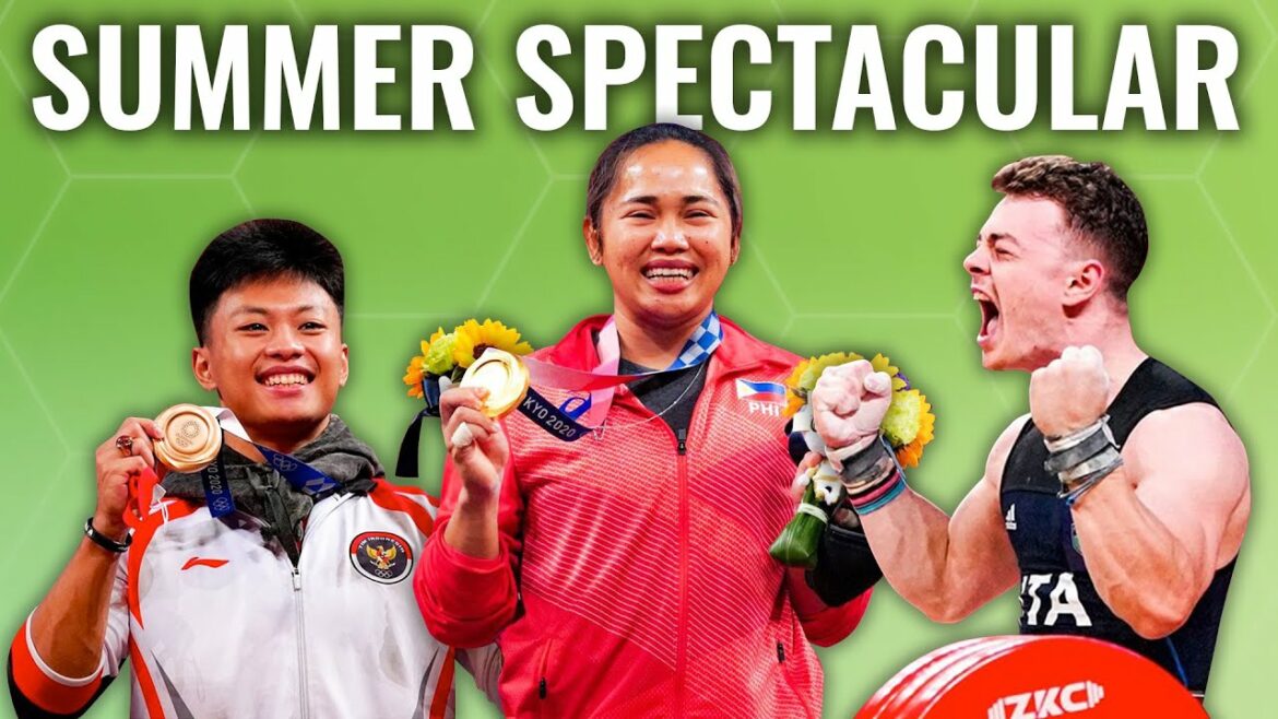 Moments d'haltérophilie de tous les temps des Jeux olympiques de Tokyo 2020 |  Lasha prend tous les records et plus encore !