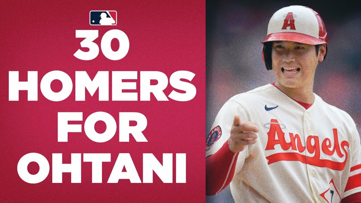 Shohei Ohtani atteint 30 ans !!  La star des Angels atteint la barre des 30 circuits pour 2022 (tous les Ohtani HR)