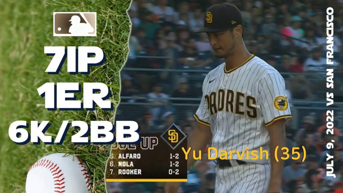 Yu Darvish Darvish Oui | 9 juillet 2022 | Faits saillants de la MLB