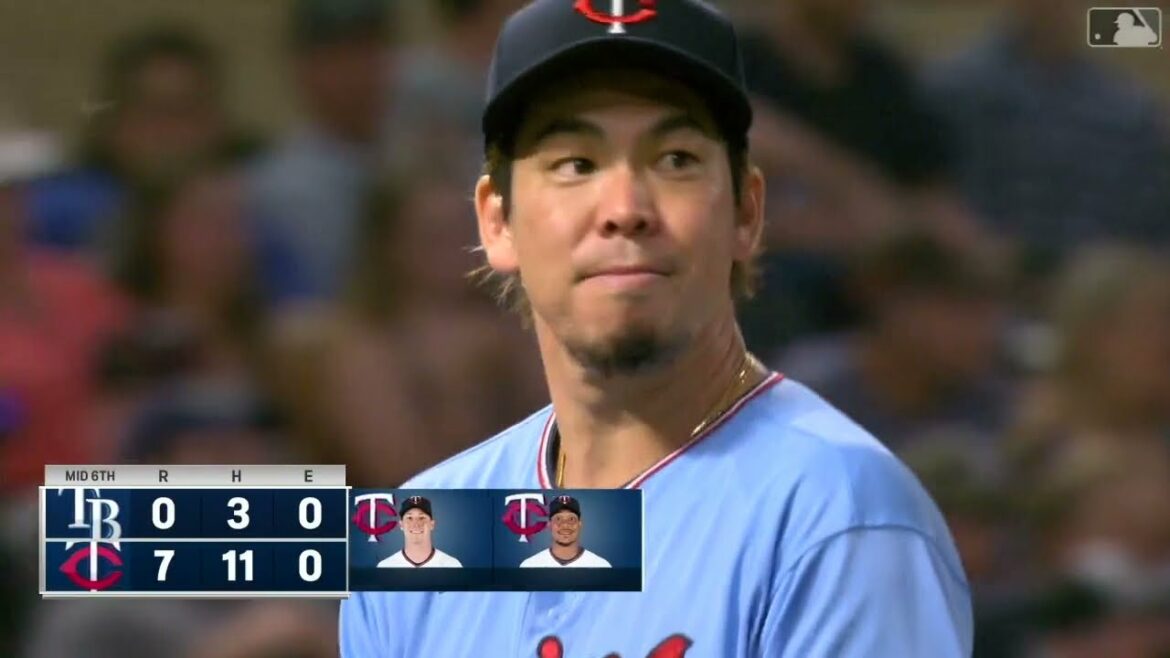 [投球ハイライト] Kenta Maeda lance bien contre les Rays, qui sont les meneurs de la Division Est, et remporte son 6e match sans point en 6e manche !