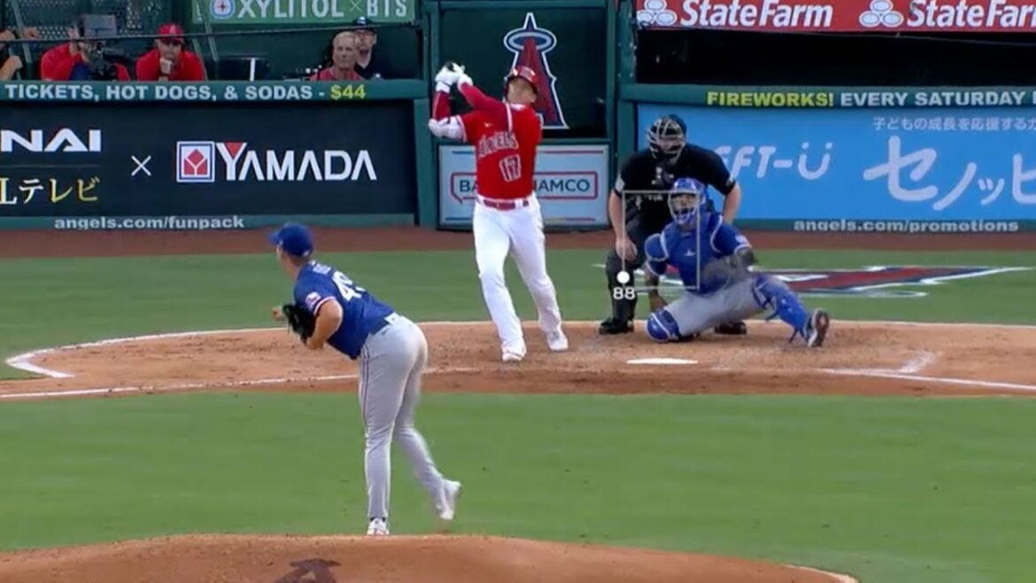 Shohei Ohtani avec un home run MONSTRE pour la tête !