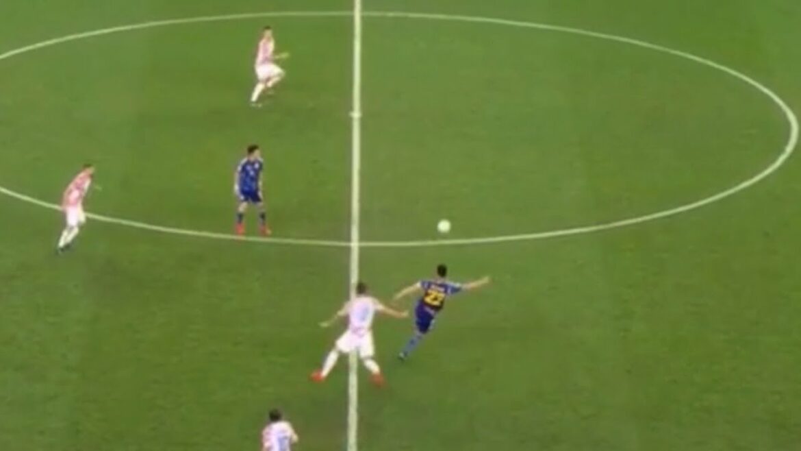 Maya Yoshida fait une passe choquante