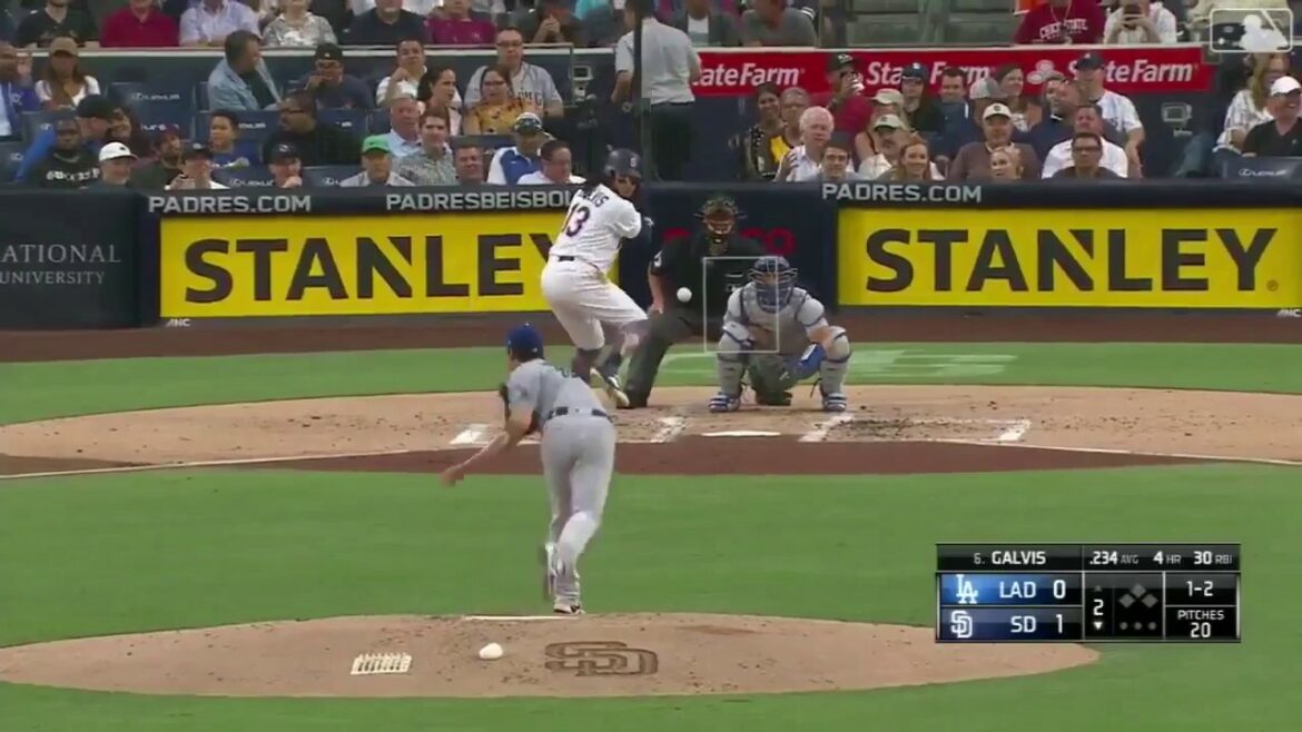 Kenta Maeda 9 Ks en IP 5.2 contre Padres |  Dodgers contre Padres