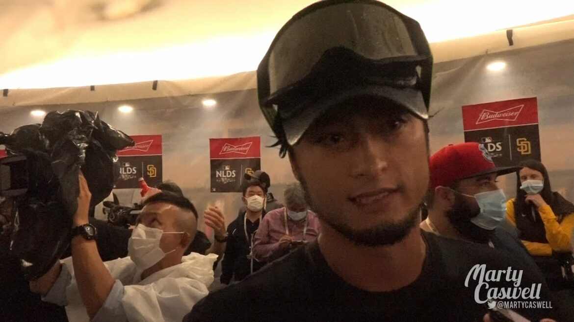 Le lanceur des Padres Yu Darvish a discuté des San Diego Padres battant les Dodgers et se dirigeant vers le NLCS