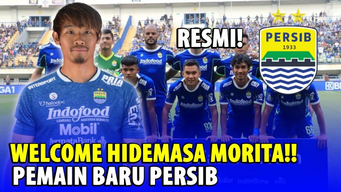 Dernières nouvelles Persib d'aujourd'hui - Officiel !!  Hidemasa Morita, la nouvelle recrue de Luis Milla à Persib Bandung